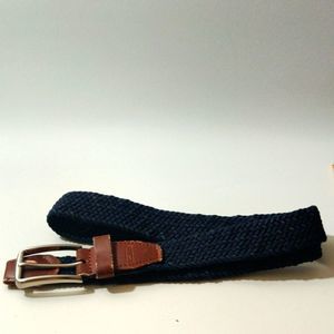 Nike G- Flex Blue Golf Belt Small Knitted Material Belt‎